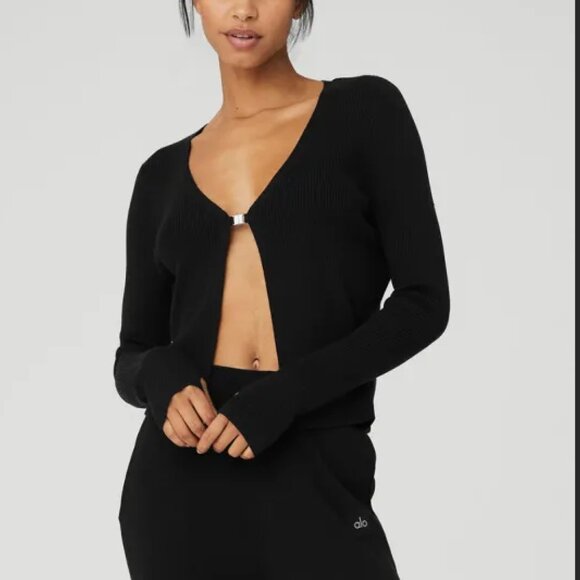 ALo Yoga - Knit Salana Cardigan - Picture 2 of 5